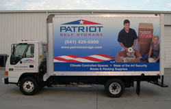 Patriot Self Storage Wrap