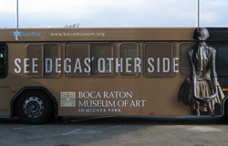 Boca Raton Museum of Art Bus Wrap
