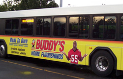 Buddy's Bus Wrap