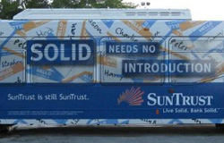 SunTrust Bank Bus Wrap