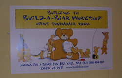 Build-a-Bear Wall Mural