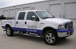 Partial Pickup Truck Wrap